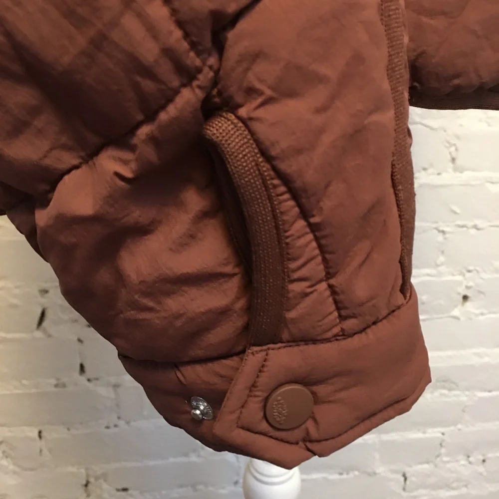 FP Movement pippa packable puffer jacket toasted almond brown small - Picture 4 of 9